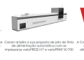Canon celebra 10 anos na impressão automática a jacto de tinta