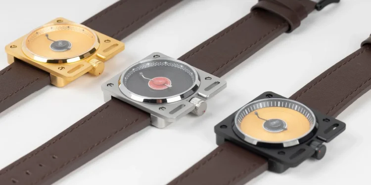 AndoAndoAndo lança relógio inspirado nos gira-discos Technics