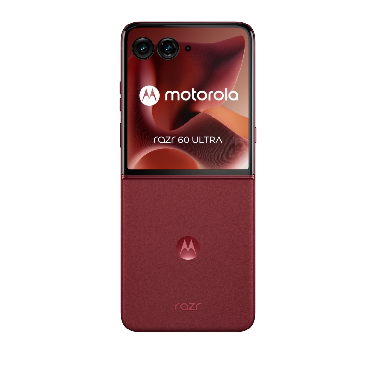 2025 MOTOROLA RAZR 60 ULTRA BASICPACK RIO RED BACKSIDE