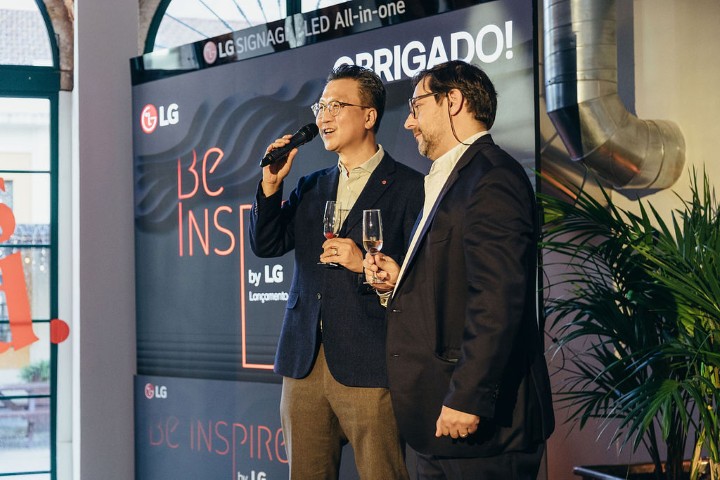 Be Inspired by LG Evento TV Som 2025 Kevin Huh Daniel Figueiredo