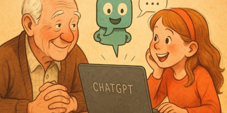 ChatGPT com os netos? Talvez… mas não te esqueças de ser avô 1 ChatGPT com os netos? Talvez… mas não te esqueças de ser avô