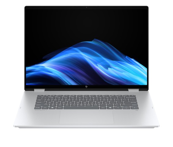 OmniBook 7 Flip 16 Glacier Silver Front 1