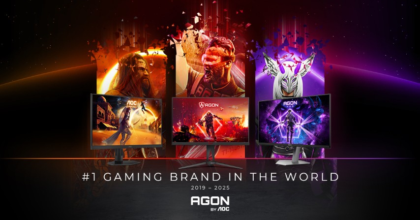 AGON by AOC: a rainha dos monitores de gaming pelo sexto ano seguido 2 AGON by AOC