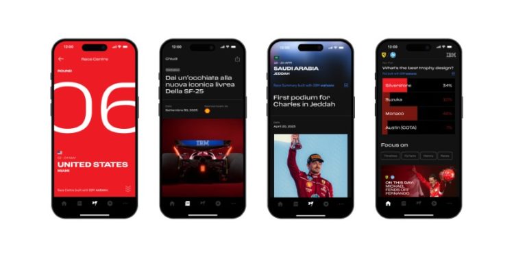 Ferrari e IBM renovam app com IA generativa