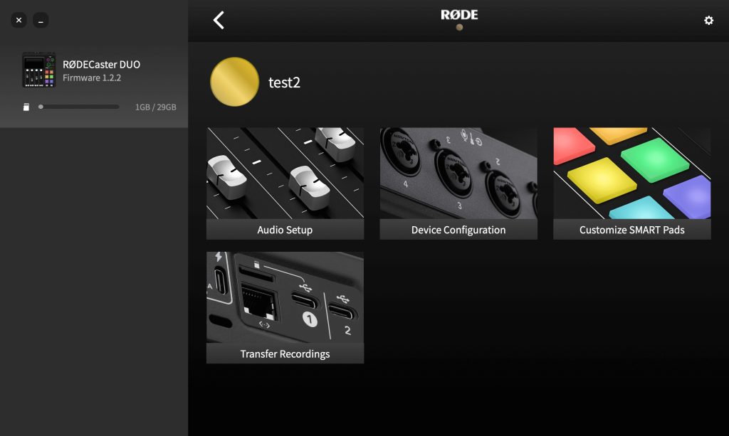 RODECaster Duo and Updating Firmware