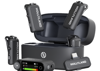 Hollyland Lark Max 2 com IA, 32-bit float e design inteligente