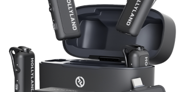 Hollyland Lark Max 2 com IA, 32-bit float e design inteligente