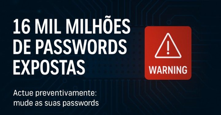 Milhões em risco – mais de 16 mil milhões de passwords expostas num mega-leak