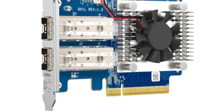 QNAP apresenta novas placas de rede 10GbE SFP+