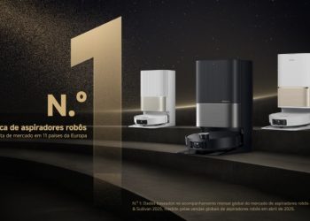 Dreame conquista o 1.º lugar no mercado europeu de aspiradores robot