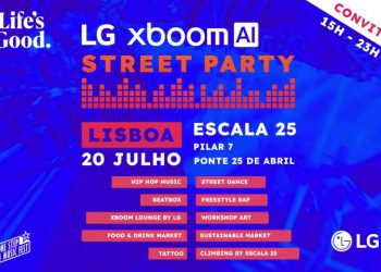 LG XBOOM Street Party: uma festa para toda a família