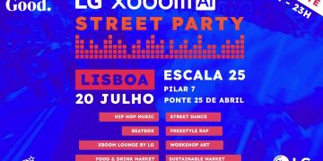 LG XBOOM Street Party: uma festa para toda a família