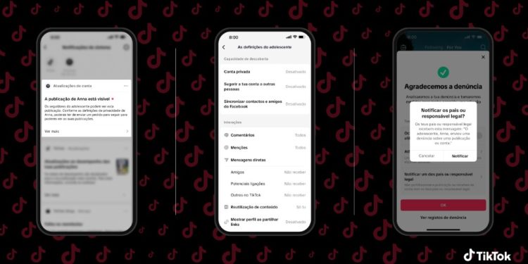 TikTok reforça segurança e bem-estar com novas ferramentas