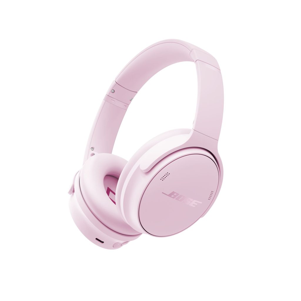 Bose QuietComfort na nova cor Pink Petal headphones