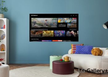 LG Gallery+: transformar a televisão em arte viva