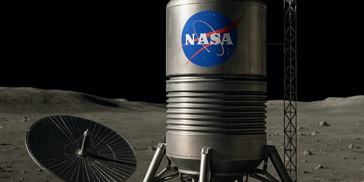 A NASA quer reactor nuclear na Lua até 2030