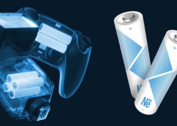 Newell lança linha de pilhas recarregáveis 1.5V Li-ion AA