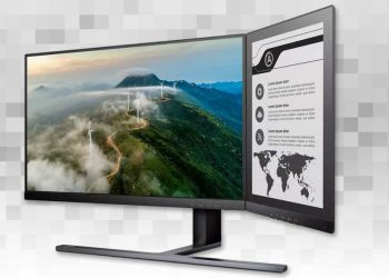 Philips 24B1D5600: o monitor híbrido que combina LCD e E-Ink