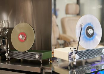 VS-01: o gira-discos vertical da CoolGeek Audio