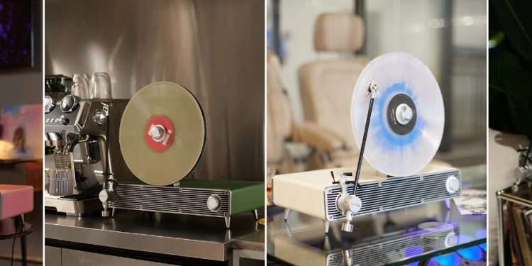 VS-01: o gira-discos vertical da CoolGeek Audio