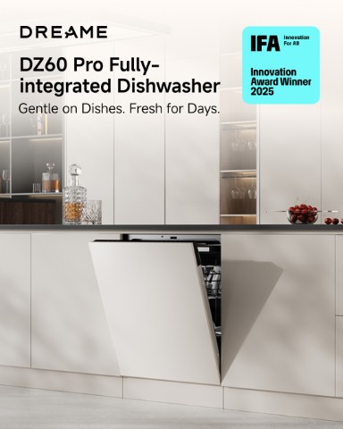 Dreame DZ60 Pro Fully integrated Dishwasher