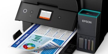 Novas impressoras Epson EcoTank com design moderno e poupança até 95% em custos de impressão