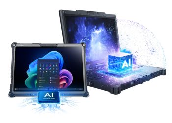 Tablet Getac F120 e portátil V120 robustos com IA