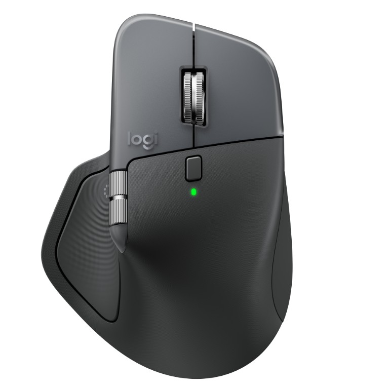 High Resolution JPG MX Master 4 AMZ Graphite TOP DOWN