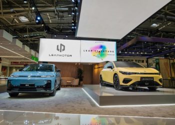 Leapmotor B05 e B10 em estreia mundial no IAA Mobility 2025 em Munique Legenda imagem