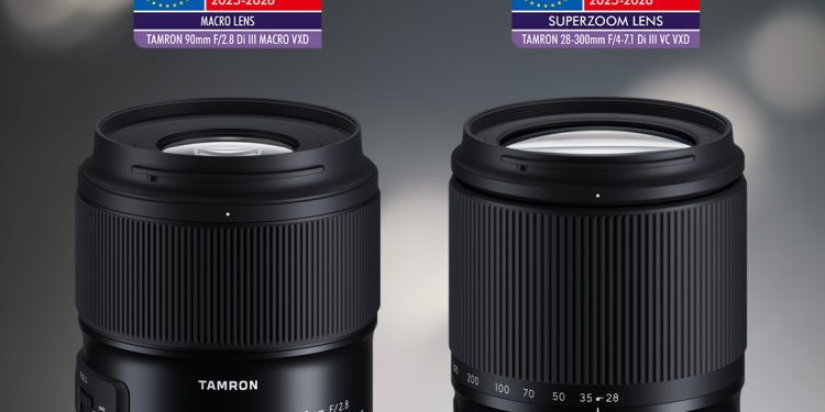 Tamron foi homenageada com os prémios EISA por 20 anos consecutivos. Para além disso, este ano a Tamron ganhou dois prémios de prestígio.