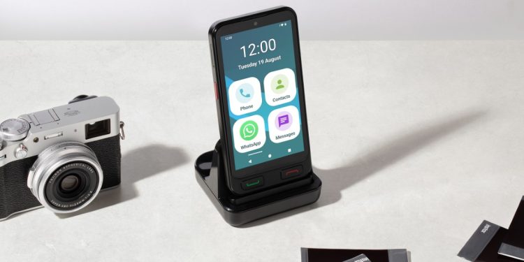 Smartphone SPC ZEUS 2 com ecrã compacto e botão SOS para seniores