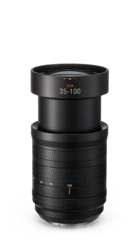Side View XCD 35 100E Wide Angle Telephoto