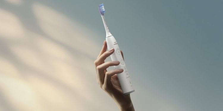 Philips Sonicare Série 7100: a escova eléctrica do Dia Mundial do Sorriso 1 Escova elétrica Philips Sonicare Série 7100 com tecnologia sónica para gengivas mais saudáveis e dentes mais brancos