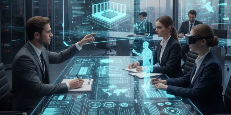“Interface do assistente Xpand IT × Morais Leitão a responder a pesquisa jurídica”; “Arquitectura com base de conhecimento interna e fontes públicas”; “Equipa da Morais Leitão a utilizar o assistente de IA no escritório”