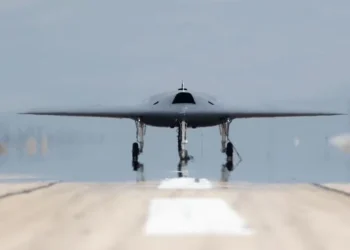 Exemplo de Drone militar desenvolvido pela Helsing, empresa financiada por Daniel Ek, CEO da Spotify