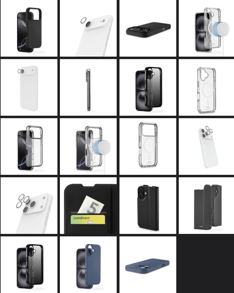 hama acessorios iPhone 17