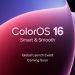 OPPO prepara o lançamento global do ColorOS 16 2 Interface ColorOS 16 da OPPO com novo design inspirado na natureza