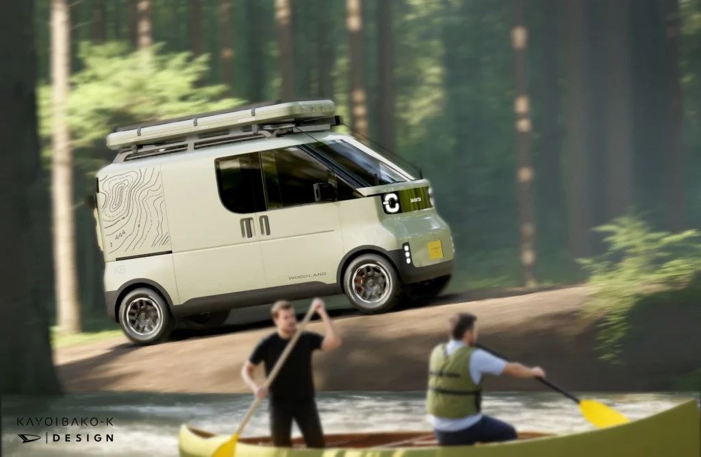 Toyota Kayoibako-K, o micro camper que cabe "no bolso" 4 Daihatsu
