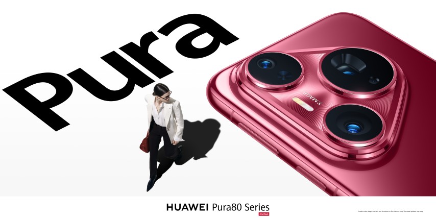 Huawei Pura 80 Ultra e Pura 80 Pro, novos smartphones topo de gama com câmara dupla teleobjetiva e design premium.