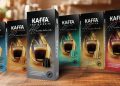 Novo packaging da KAFFA SNA com cápsulas em alumínio reciclado e design moderno e sofisticado.