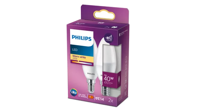 Philips EyeComfort celebra o Dia Mundial da Visão 2 Philips LED 40W B35 E14
