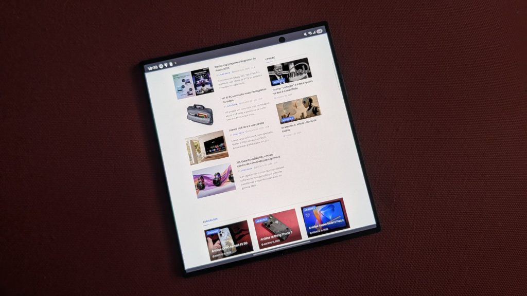Análise Samsung Galaxy Z Fold 7: o melhor dobrável do mercado? 4 Samsung Galaxy Z Flip7 e