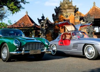 Réplica do Porsche 356 Speedster da Tuksedo Studio, produzida artesanalmente em Bali.