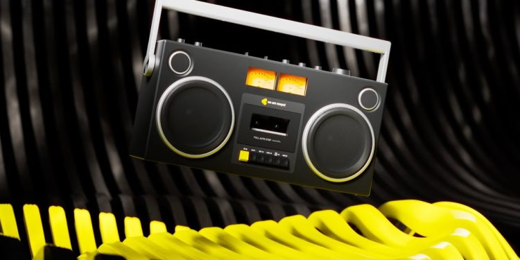 We Are Rewind GB-001 mistura cassetes e Bluetooth 1 We Are Rewind GB-001 boombox em estilo retro com mostradores VU luminosos
