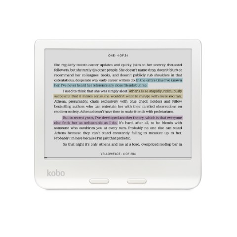 Kobo Black Friday 2025: super descontos em eReaders 9 10 LIBRA COLOUR White Landscape EN