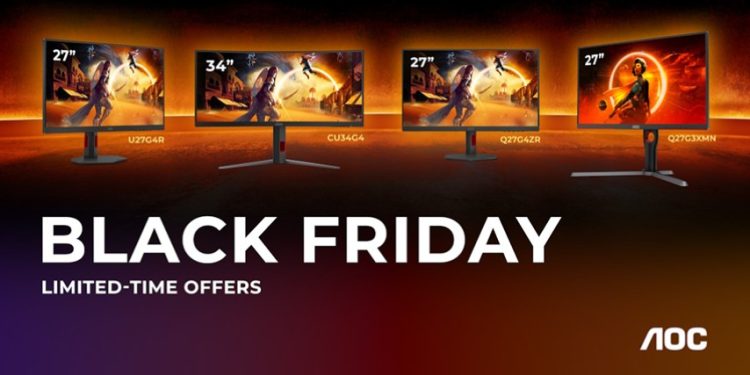 AOC Black Friday 2025 – a nova elite dos monitores