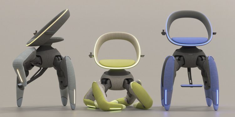 Cadeira de rodas Toyota Walk Me com pernas robóticas dobráveis no Japan Mobility Show 2025