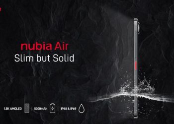 Nubia Air o smartphone ultra-fino e robusto para 2025