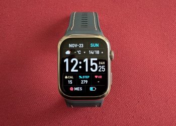 Huawei Watch D2 azul com bracelete fluoroelastómero e ecrã AMOLED 1.82 polegadas