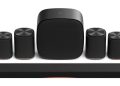 LG Sound Suite com soundbar H7 e colunas modulares Dolby Atmos FlexConnect